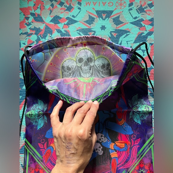 Hindu Goddess Drawstring Backpack - Picture 2 of 7